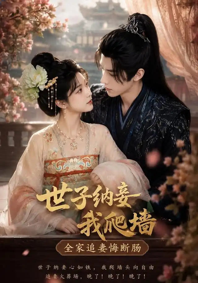 《世子纳妾我爬墙，全家追妻悔断肠（76集）（夸克网盘）》短剧封面