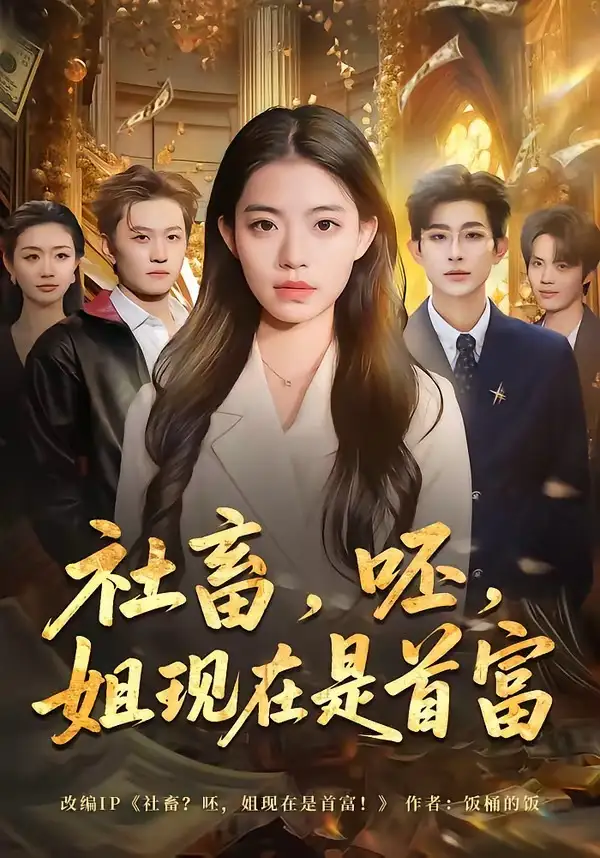 《社畜，呸，姐现在是首富（80集）路可夏＆阿斋（夸克网盘）》短剧封面