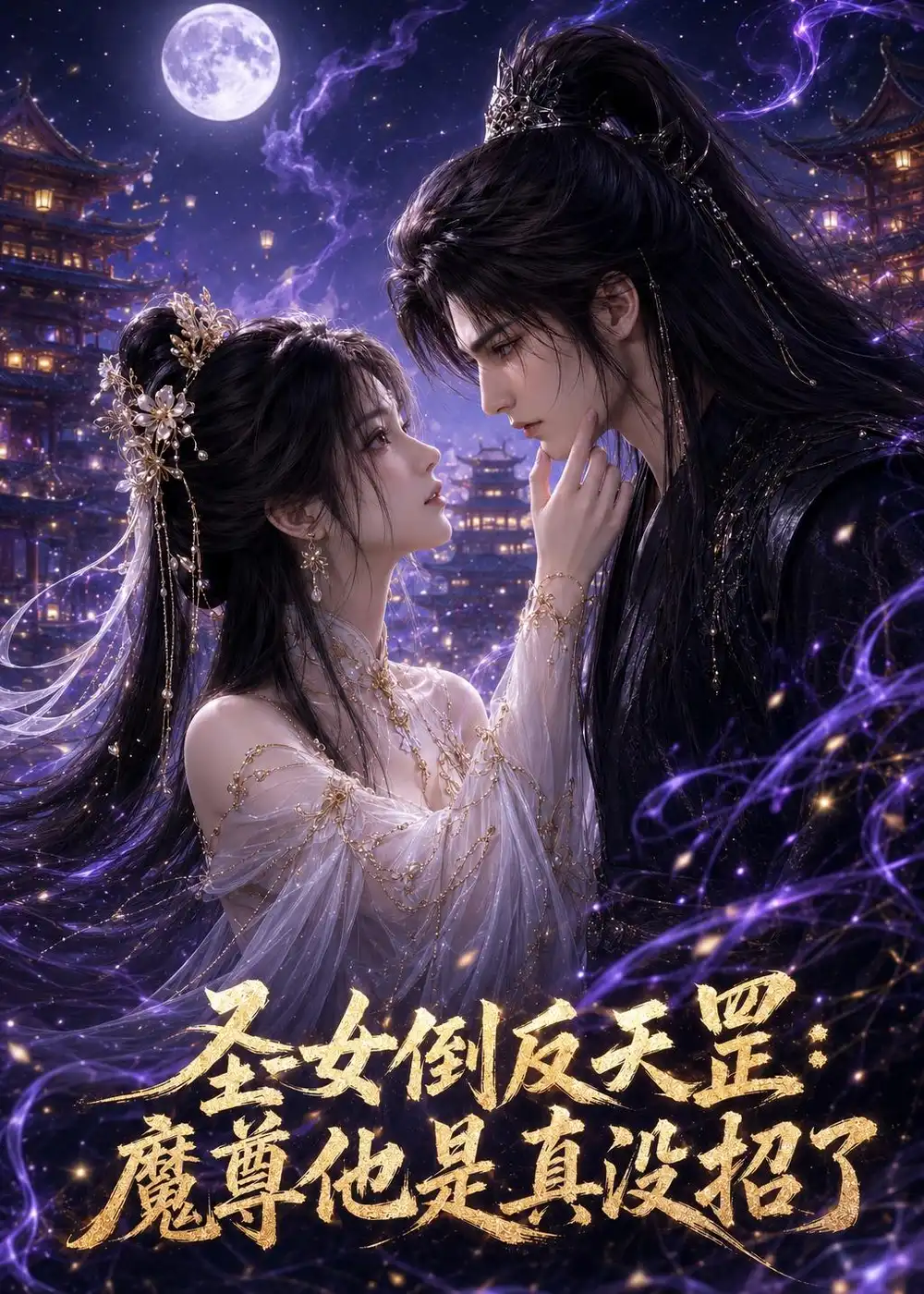 《圣女倒反天罡：魔尊他是真没招了（61集）（夸克网盘）》短剧封面