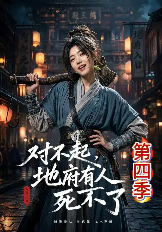 《对不起，地府有人，死不了！第四季（65集）（夸克网盘）》短剧封面
