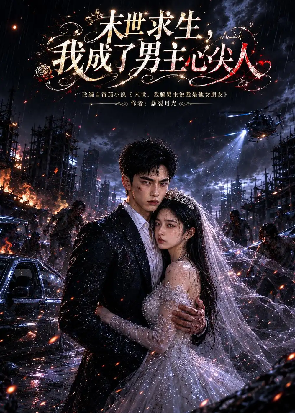 《末世求生，我成了男主心尖人（69集）AI短剧（夸克网盘）》短剧封面