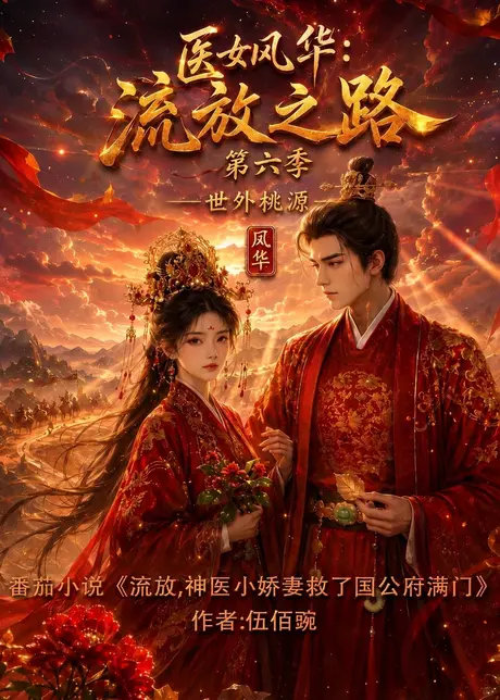 《医女风华：流放之路第六季世外桃源（224集）（夸克网盘）》短剧封面