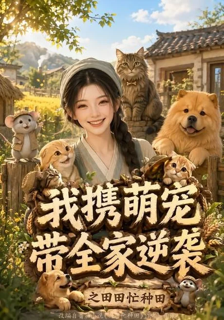 《我携萌宠带全家逆袭之田田忙种田（86集）（夸克网盘）》短剧封面