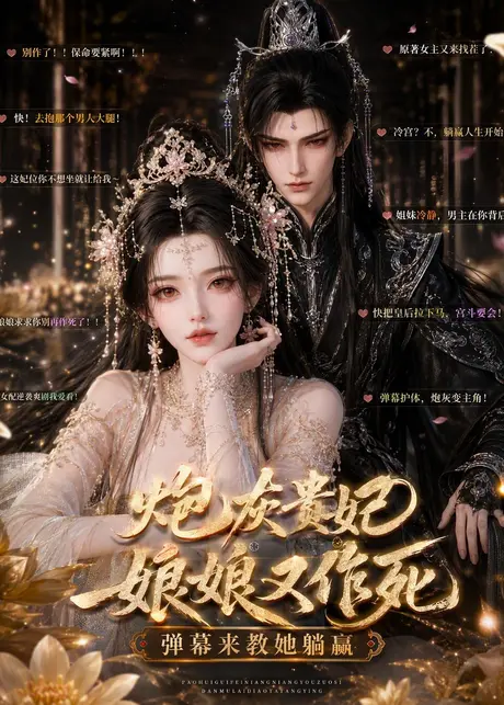 《炮灰贵妃娘娘又作死,弹幕来教她躺赢(136集)AI短剧 (2026)》短剧封面