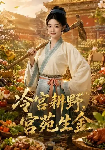 《冷宫耕野，宫苑生金（72集）AI短剧 (2026)》短剧封面
