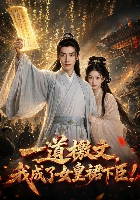 《一道檄文，我成了女皇裙下臣（71集）（夸克网盘）》短剧封面