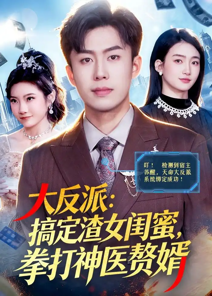 《大反派：搞定渣女闺蜜，拳打神医赘婿（120集）（夸克网盘）》短剧封面