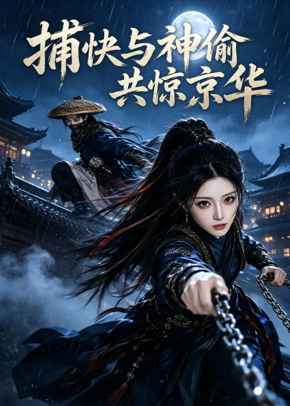 《捕快与神偷共惊京华（50集）（夸克网盘）》短剧封面