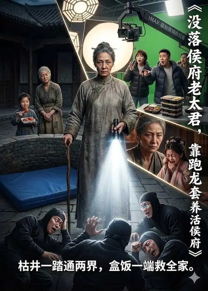 《没落侯府老太君,靠跑龙套养活侯府(30集)(夸克网盘)》短剧封面