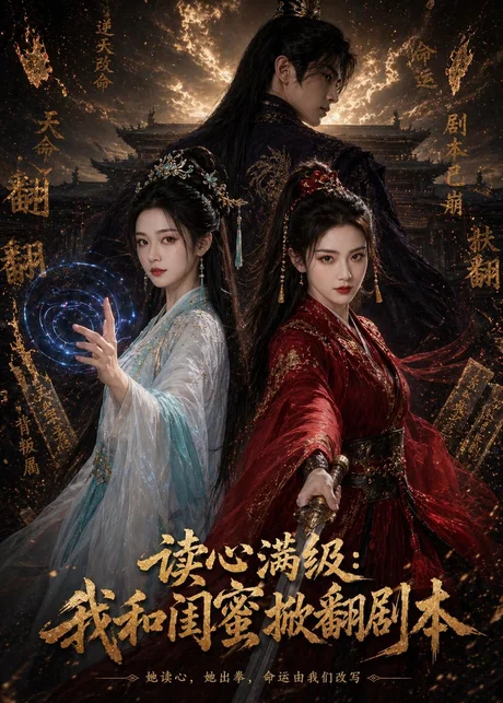 《读心满级：我和闺蜜掀翻剧本（30集）Ai短剧（百度网盘）》短剧封面
