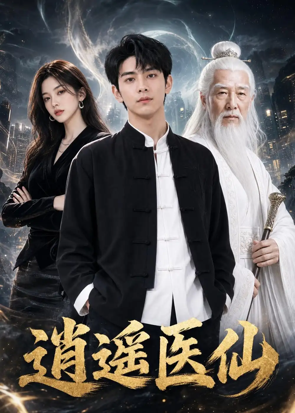 《逍遥医仙（94集）AI短剧（夸克网盘）》短剧封面