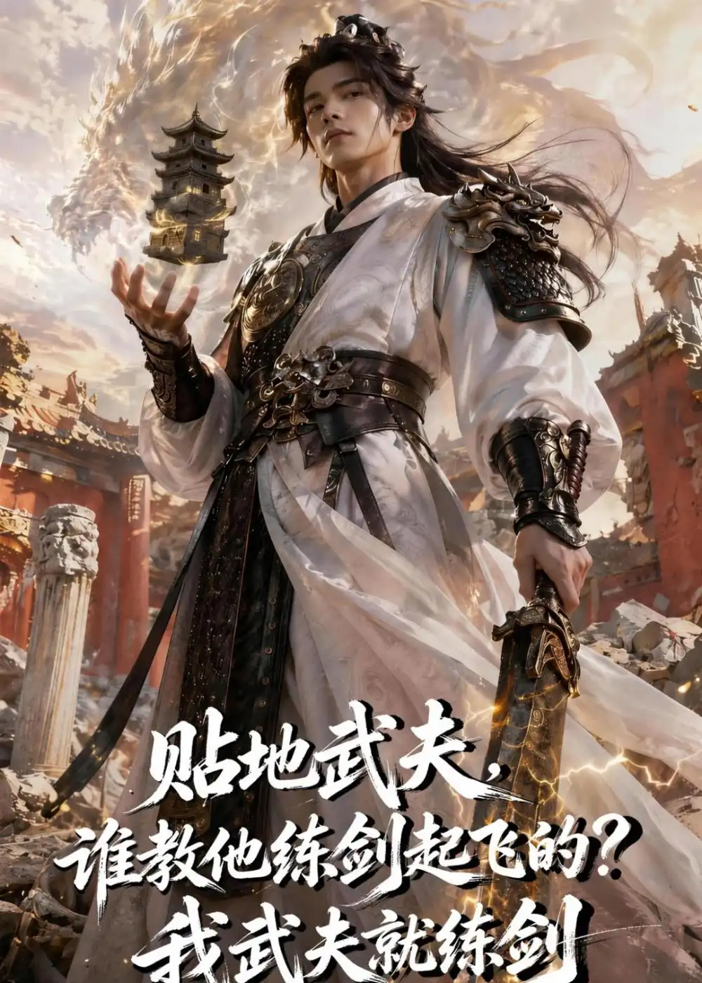 《贴地武夫，谁教他练剑起飞的？我武夫就练剑（80集）（夸克网盘）》短剧封面