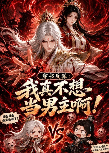 《穿书反派：我真不想当男主啊（76集）（百度网盘）》短剧封面