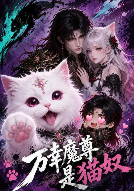 《万幸魔尊是猫奴（45集）（夸克网盘）》短剧封面