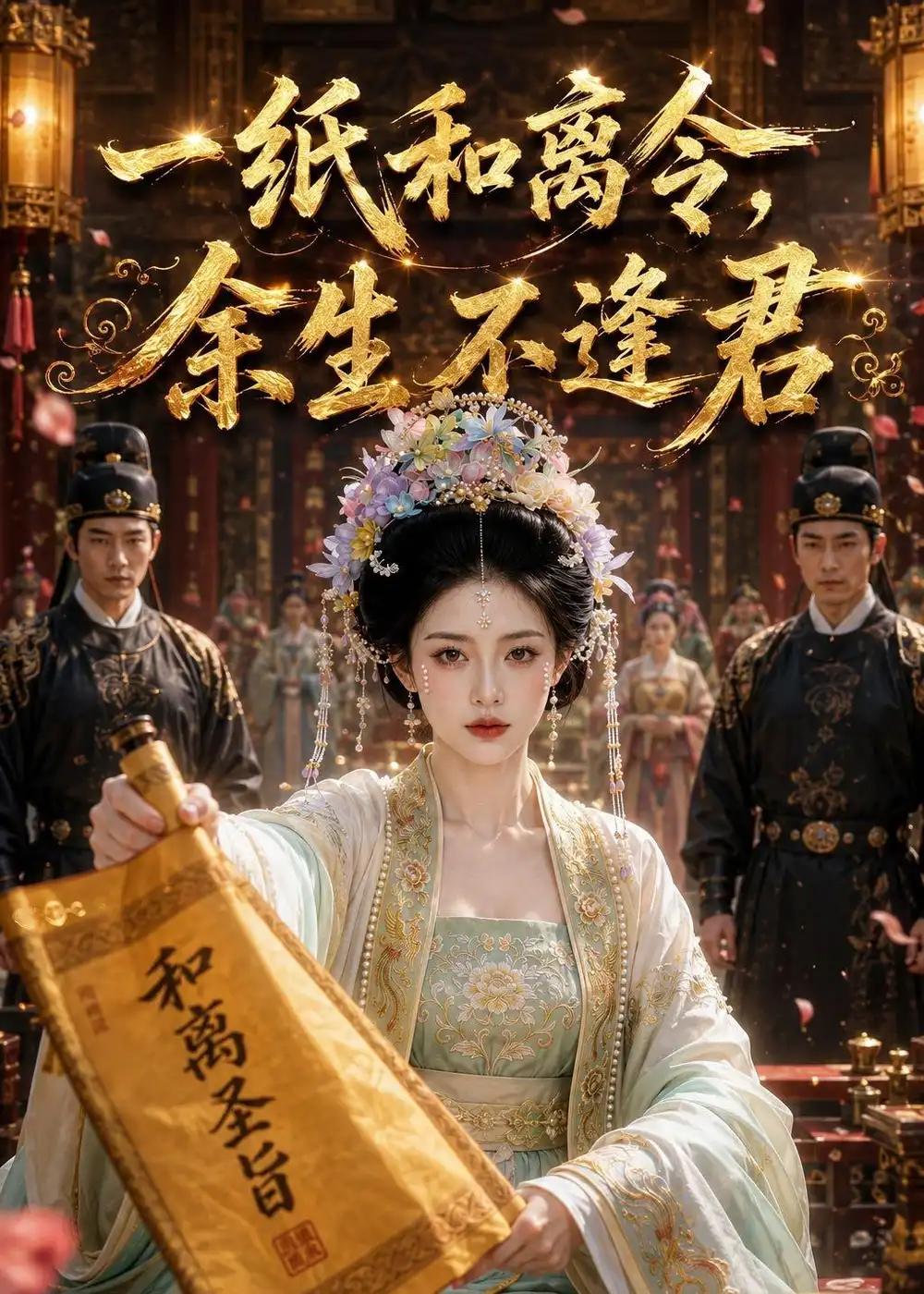 《一纸和离令，余生不逢君（57集）（夸克网盘）》短剧封面