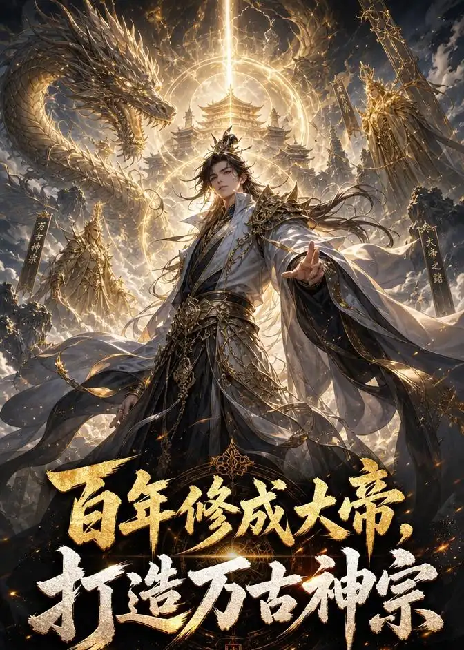 《百年修成大帝，打造万古神宗（59集）AI短剧（夸克网盘）》短剧封面