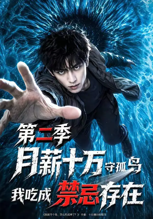 《月薪十万守孤岛，我吃成禁忌存在第二季（50集）AI短剧 (2026)》短剧封面