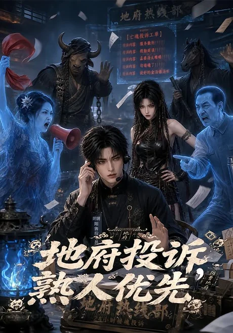 《地府投诉，熟人优先（85集）（夸克网盘）》短剧封面