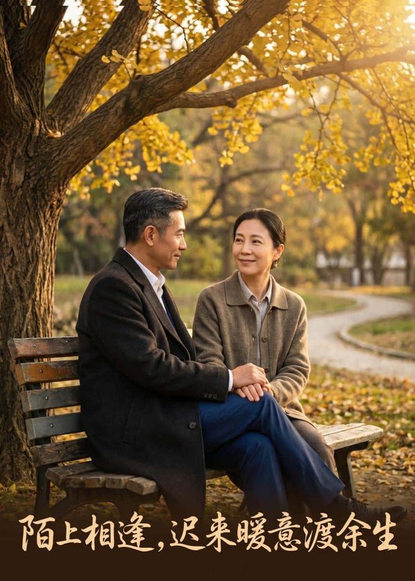 《陌上相逢，迟来暖意渡余生（43集）Ai短剧（百度网盘）》短剧封面