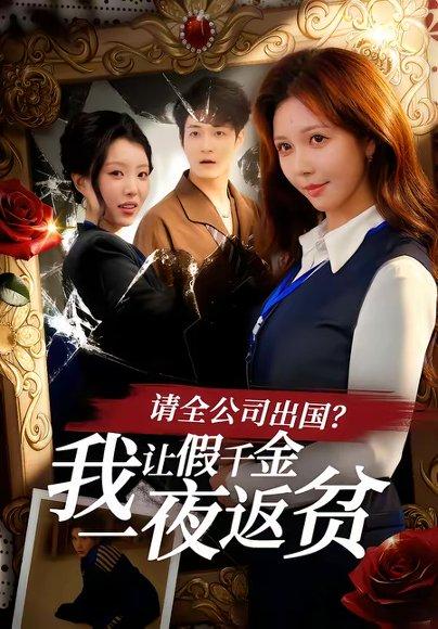 请全公司出国？我让假千金一夜返贫（56集）鹿蓝予＆杨非凡（百度网盘）封面图 - 都市短剧