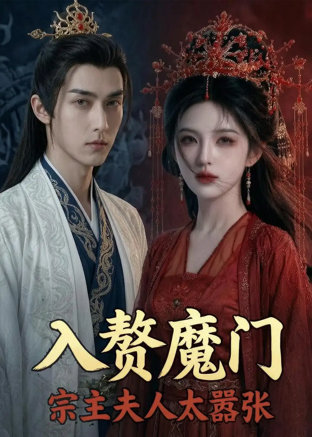 《入赘魔门,宗主夫人太嚣张(45集)(夸克网盘)》短剧封面