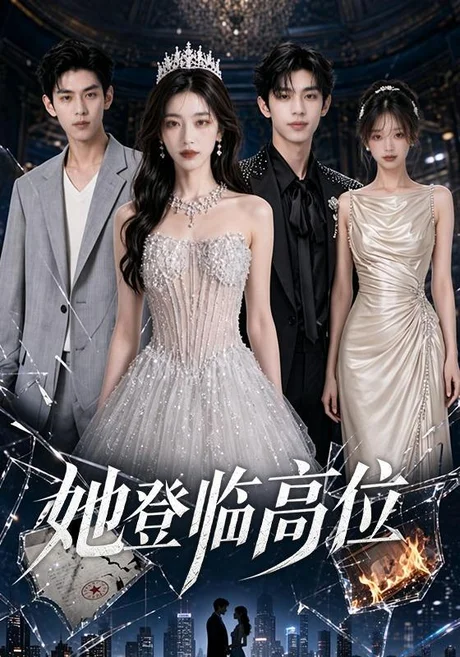 《她登临高位（65集）（夸克网盘）》短剧封面