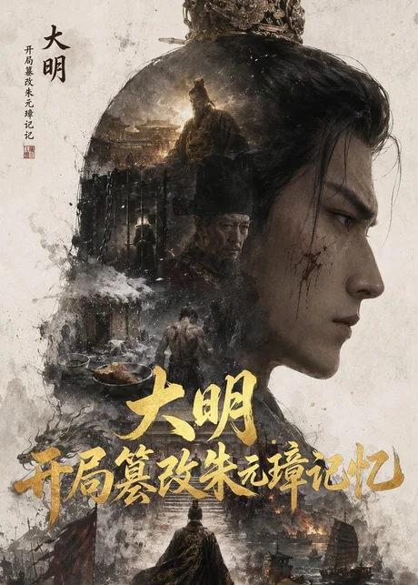 《大明：开局篡改朱元璋记忆（74集）AI短剧（百度网盘）》短剧封面