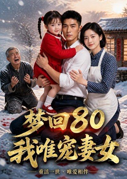 梦回80，我唯宠妻女（60集）AI短剧（百度网盘）封面