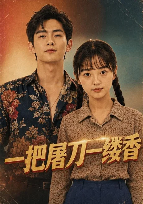 《一把屠刀一缕香(45集)AI短剧(夸克网盘)》短剧封面
