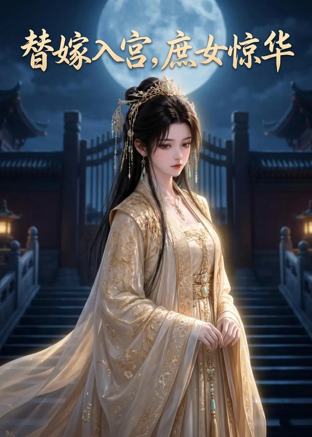《替嫁入宫，庶女惊华（13集）（夸克网盘）》短剧封面