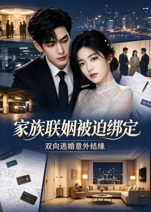 《家族联姻被迫绑定，双向逃婚意外结缘》短剧封面