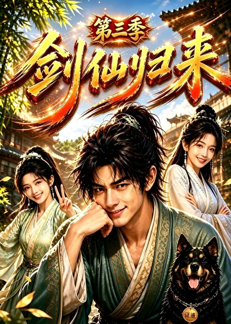 《剑仙归来第三季（53集）（百度网盘）》短剧封面