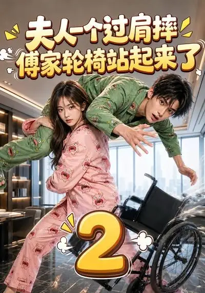 《夫人一个过肩摔，傅家轮椅站起来了2（61集）（夸克网盘）》短剧封面