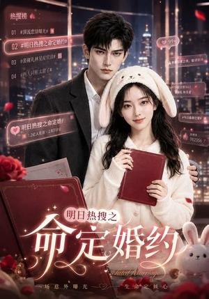 《明日热搜之命定婚约（60集）（夸克网盘）》短剧封面