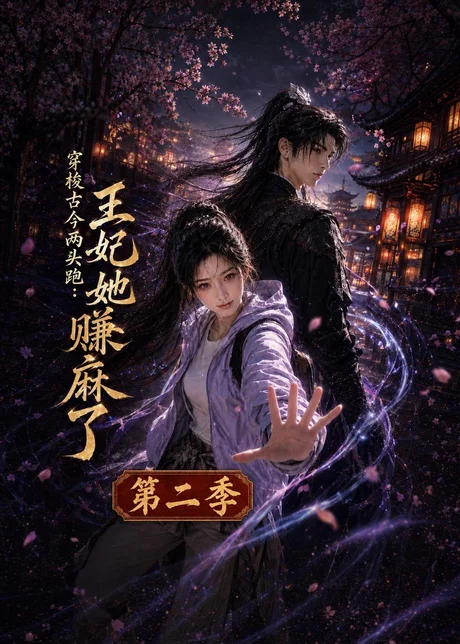 《穿梭古今两头跑：王妃她赚麻了第二季（181集）（夸克网盘）》短剧封面