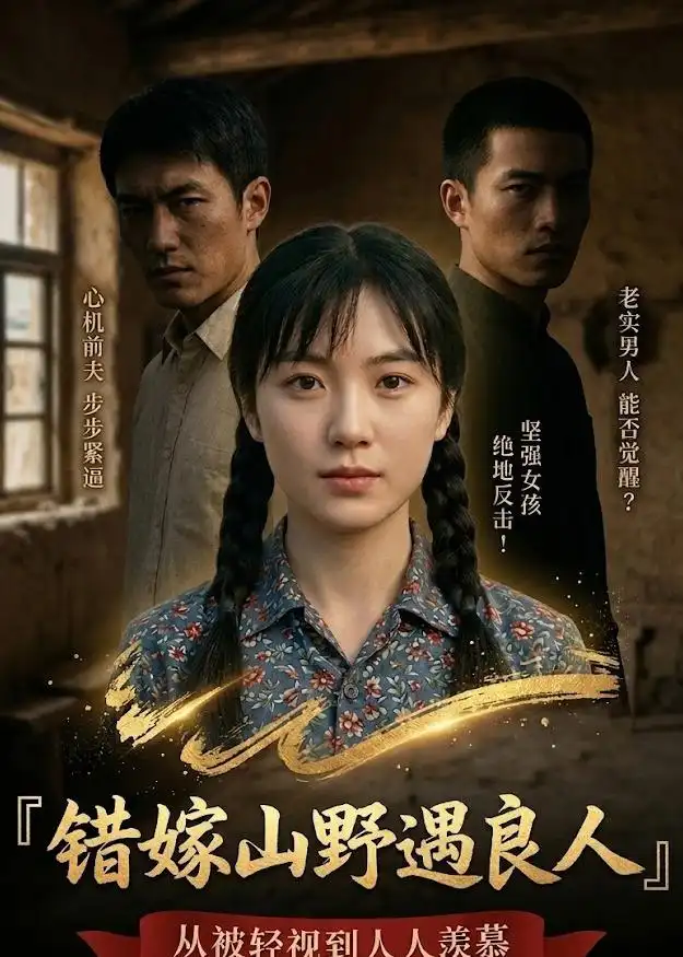 《错嫁山野遇良人（60集）AI短剧（夸克网盘）》短剧封面
