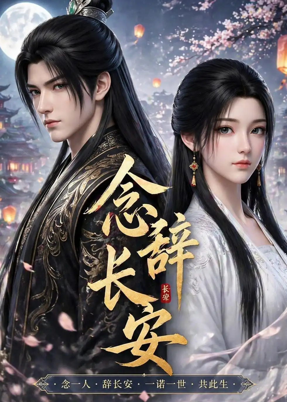 《念辞长安(35集)》短剧封面