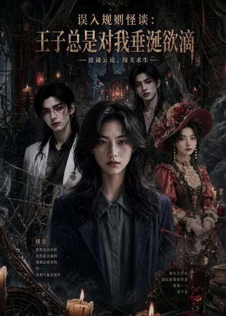 《误入规则怪谈:王子总是对我垂涎欲滴(80集)AI短剧 (2026)》短剧封面
