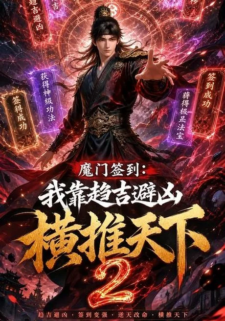 《魔门签到：我靠趋吉避凶横推天下2（120集）（夸克网盘）》短剧封面