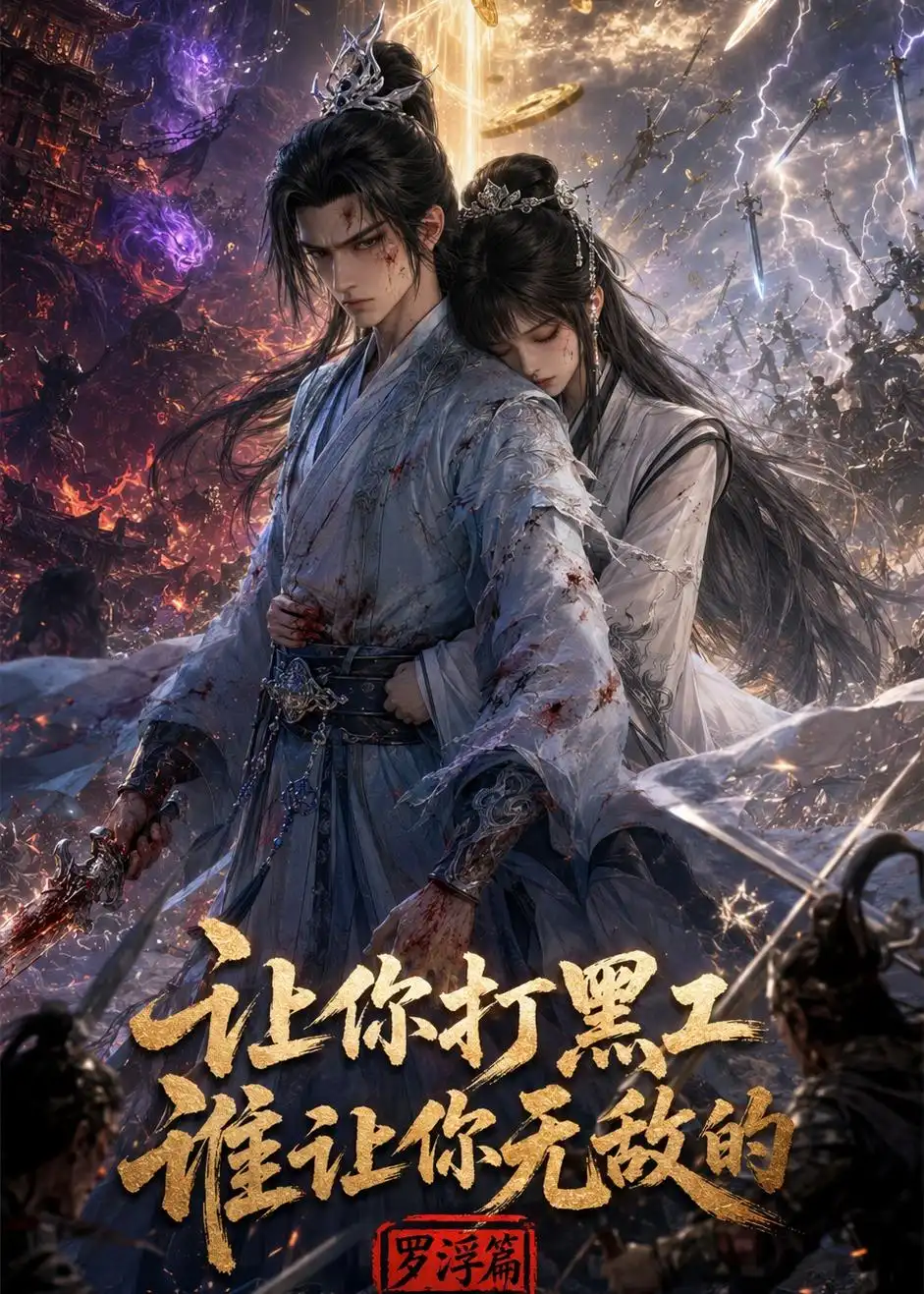 《让你打黑工，谁让你无敌了（79集）漫剧 (2026)》短剧封面
