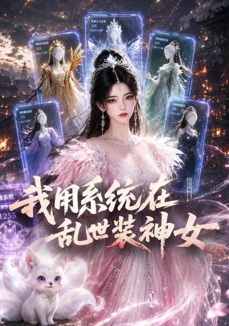 《我用系统在乱世装神女（64集）（夸克网盘）》短剧封面