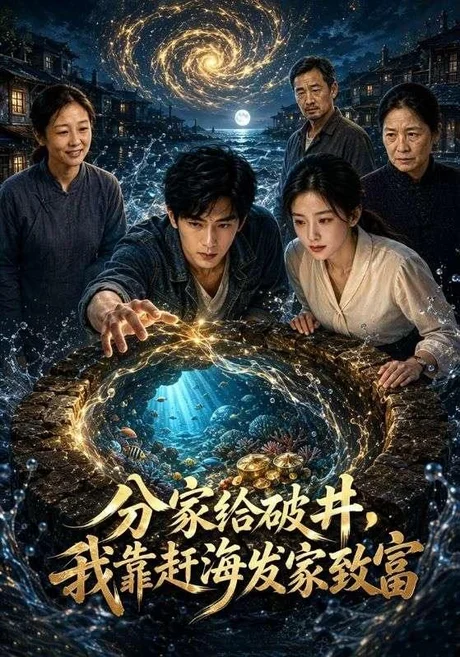 《分家给破井,我靠赶海发家致富(98集)(夸克网盘)》短剧封面