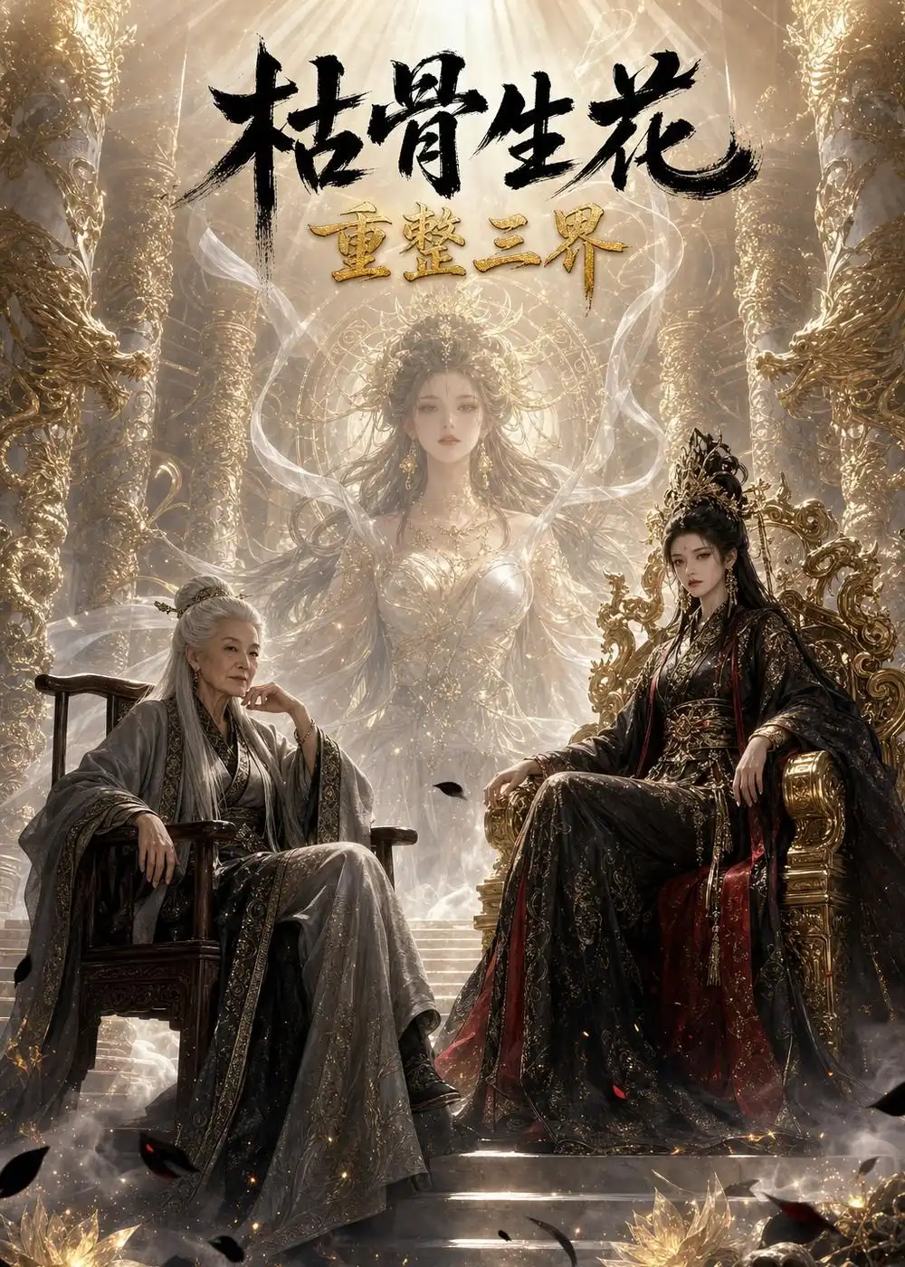 枯骨生花：重整三界（56集）AI短剧（夸克网盘）封面