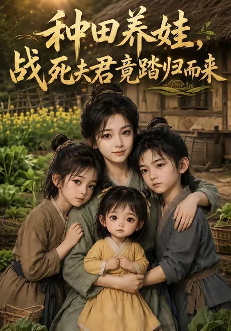 《种田养娃，战死夫君竟踏归而来（114集）（夸克网盘）》短剧封面