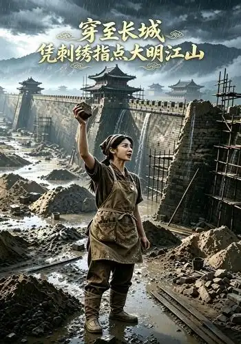 《穿至长城凭刺绣指点大明江山（30集）（夸克网盘）》短剧封面