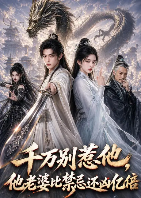《千万别惹他,他老婆比禁忌还凶亿倍(140集)(夸克网盘)》短剧封面
