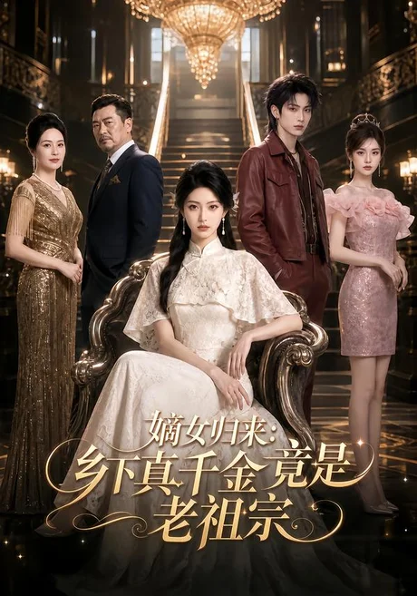 《嫡女归来：乡下真千金竟是老祖宗（104集）（夸克网盘）》短剧封面