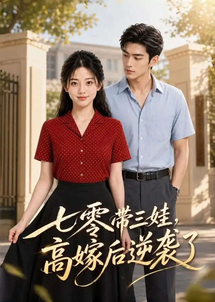 《七零带三娃，高嫁后逆袭了（47集）AI短剧（夸克网盘）》短剧封面