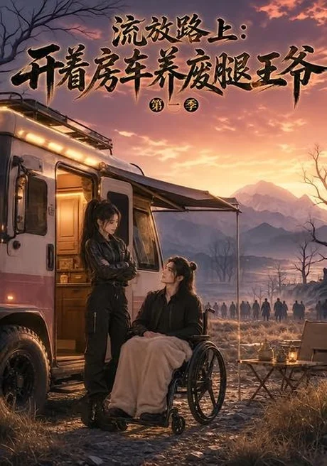 《流放路上:开着房车养废腿王爷第一季(92集)(夸克网盘)》短剧封面
