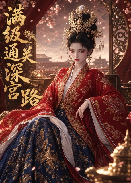 《满级通关深宫路(92集)(百度网盘)》短剧封面